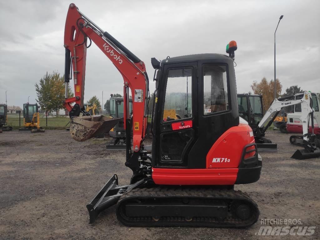 Kubota KX 71-3 Minibagger < 7t