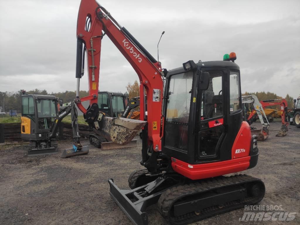 Kubota KX 71-3 Minibagger < 7t