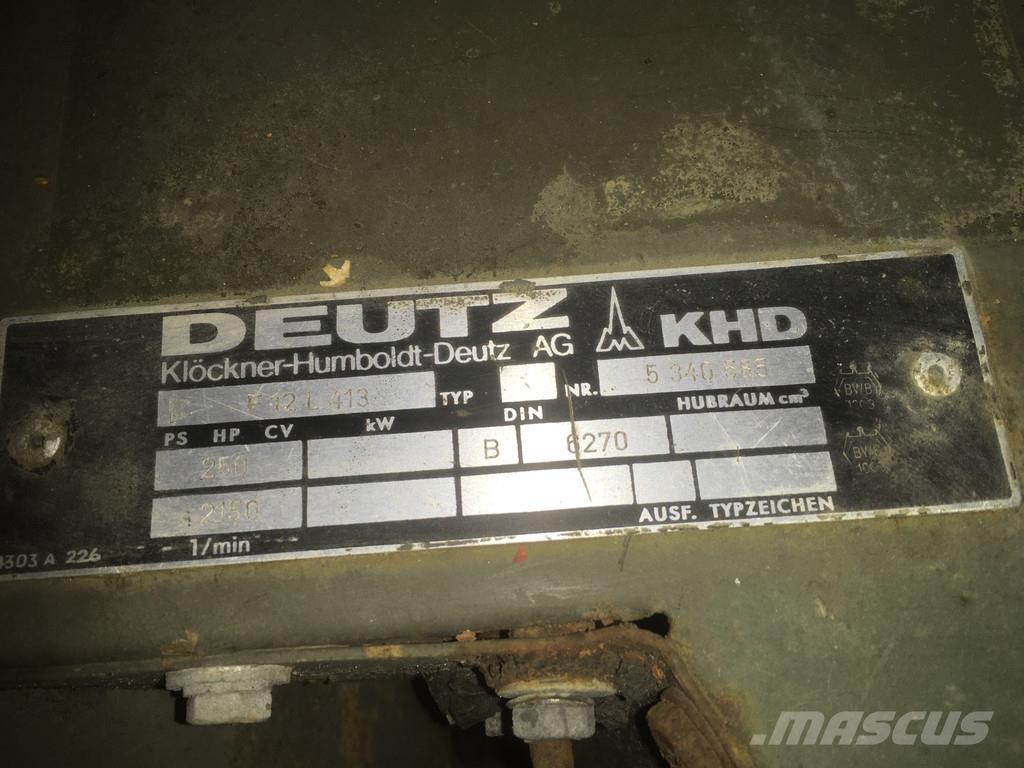 Deutz F12L413 USED Sonstige Baumaschinen