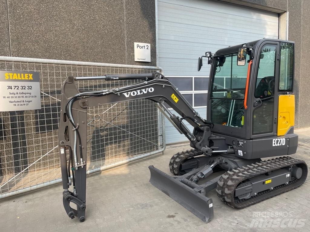 Volvo EC27D Minibagger < 7t