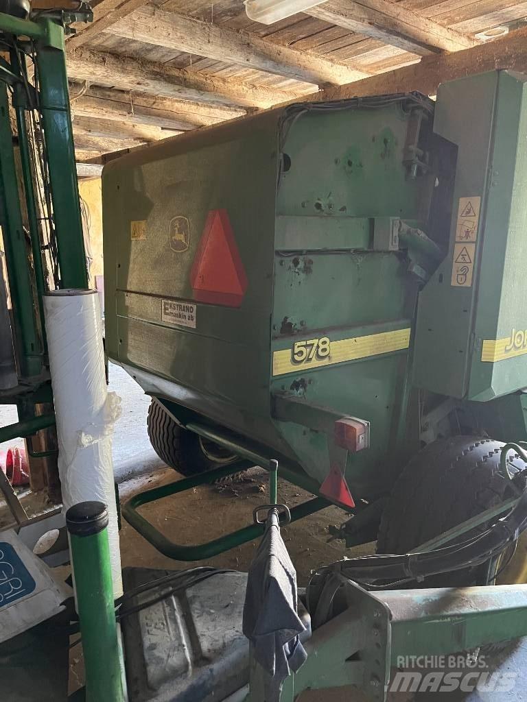 John Deere 578 Rundballenpressen