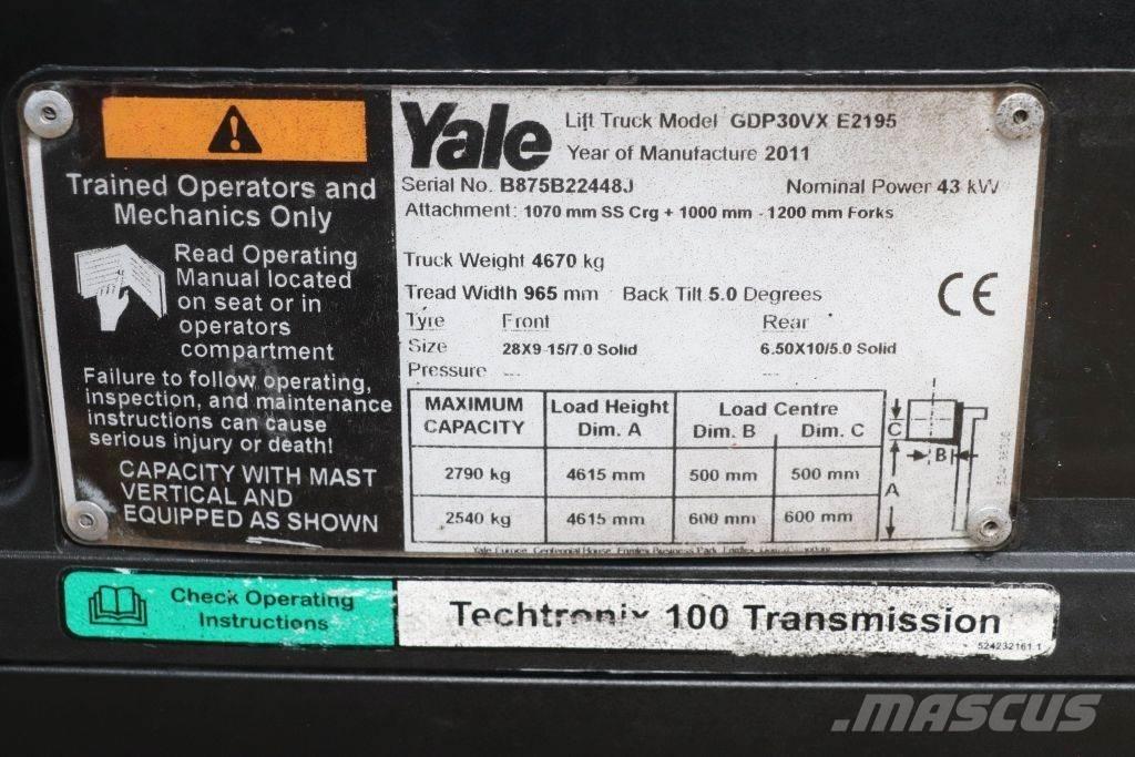 Yale GDP30VX Dieselstapler