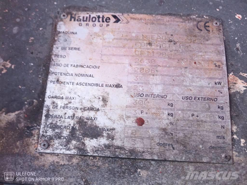 Haulotte Compact 12 Scheren-Arbeitsbühnen