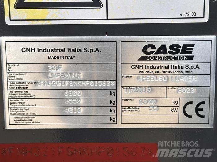 CASE 321F Radlader