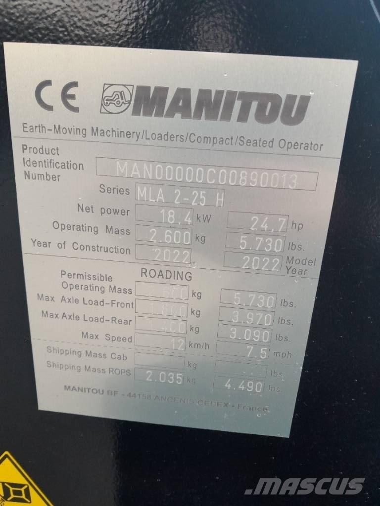 Manitou MLA 2-25 Multifunktionslader