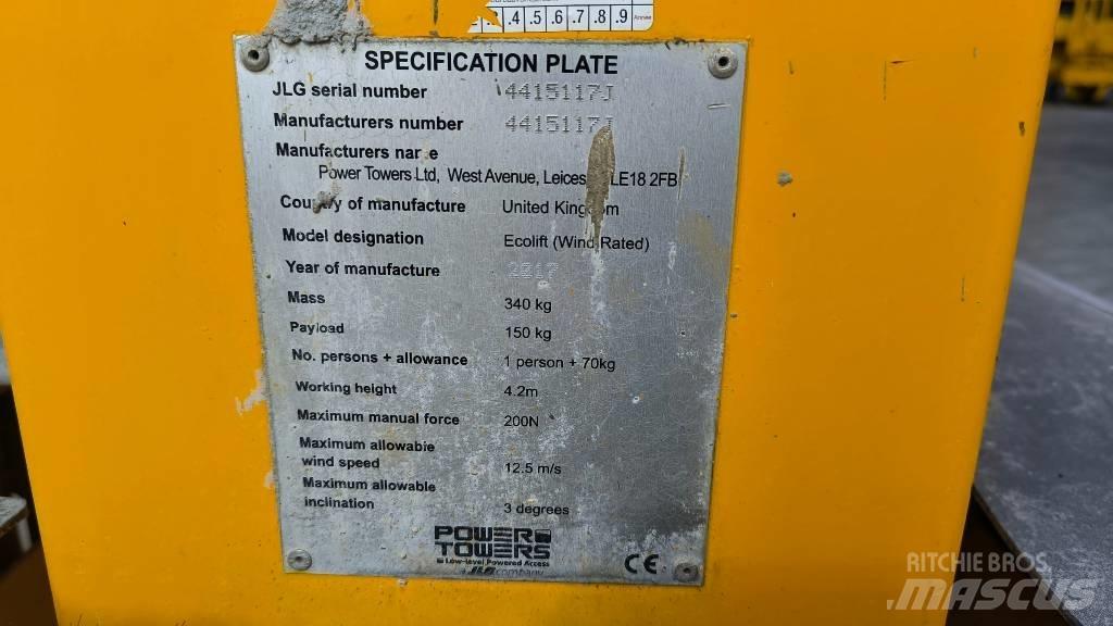 JLG Ecolift Rollhebebühnen