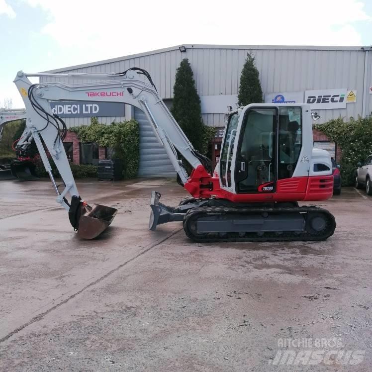 Takeuchi TB290 Midibagger  7t - 12t