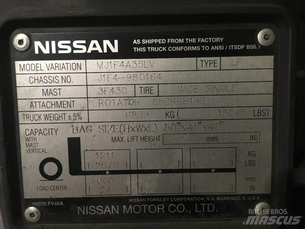 Nissan 80 Andere Gabelstapler