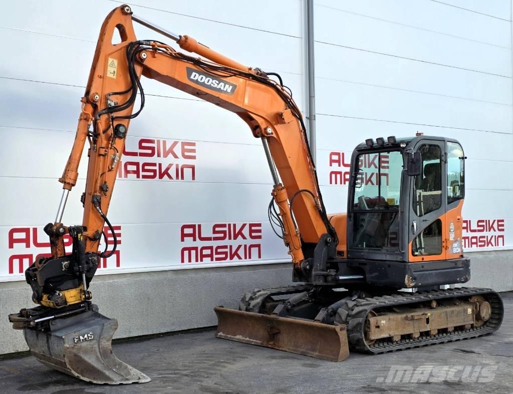 Doosan DX 80 R Midibagger  7t - 12t