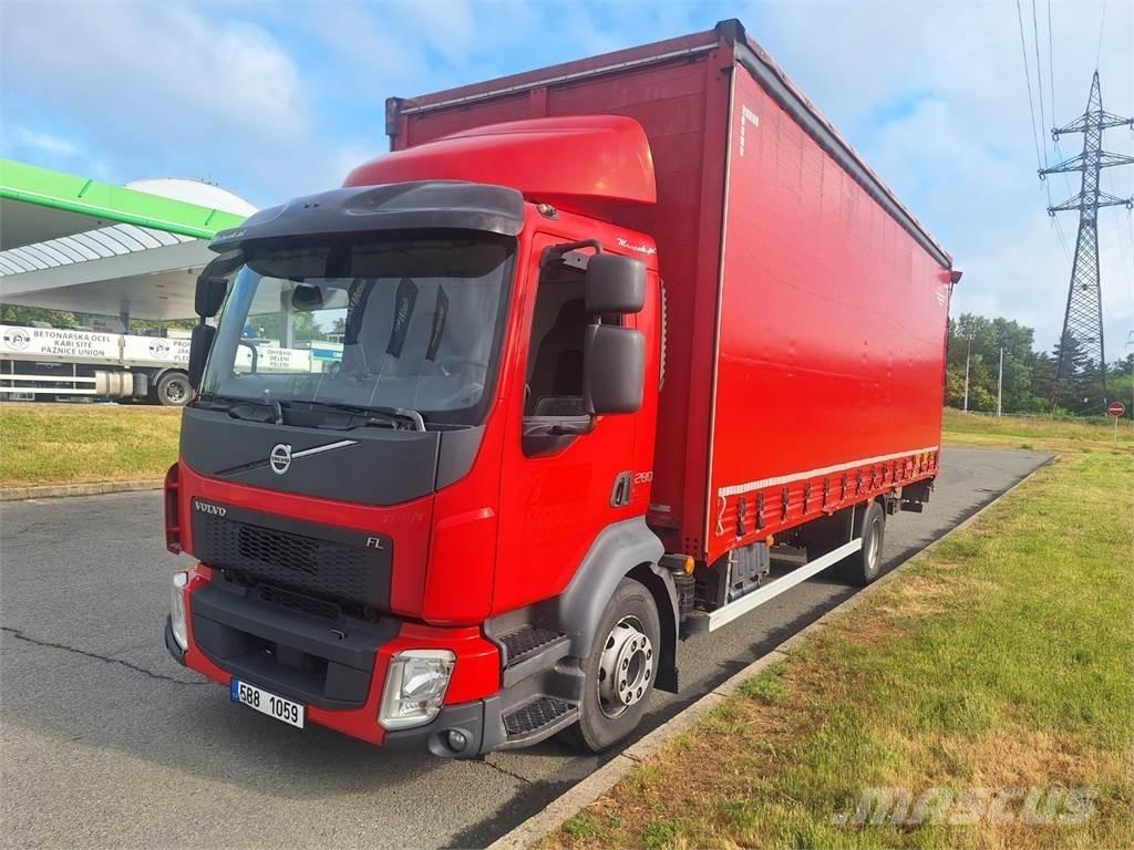 Volvo FL 280 Pritschenwagen/Pritschenwagen mit Seitenklappe