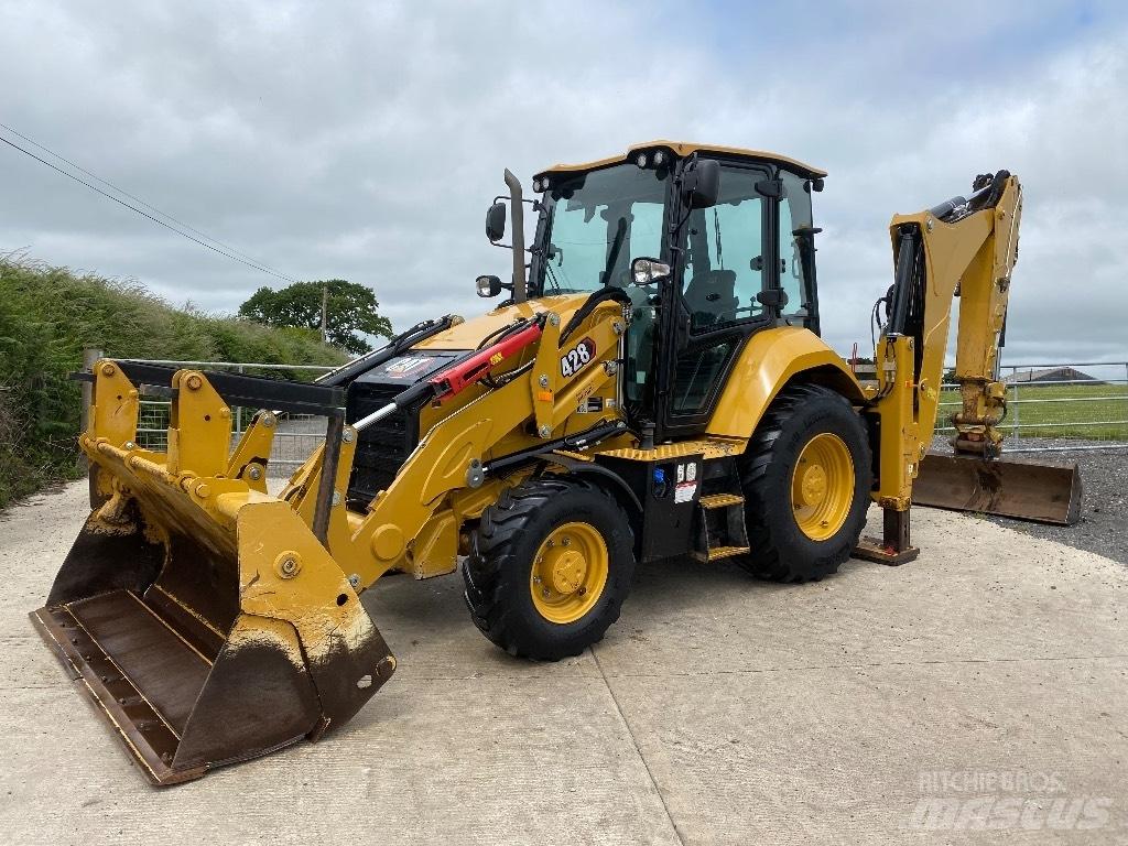 CAT 428 Baggerlader