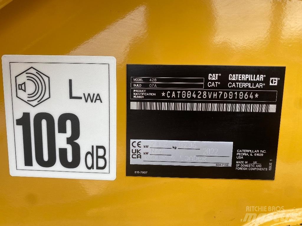 CAT 428 Baggerlader