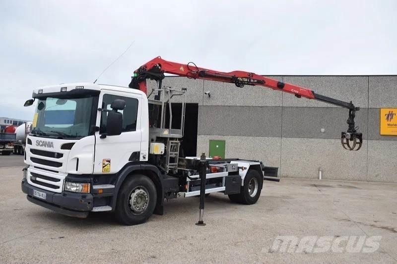 Scania P280 Pritschenwagen mit Seilwinde