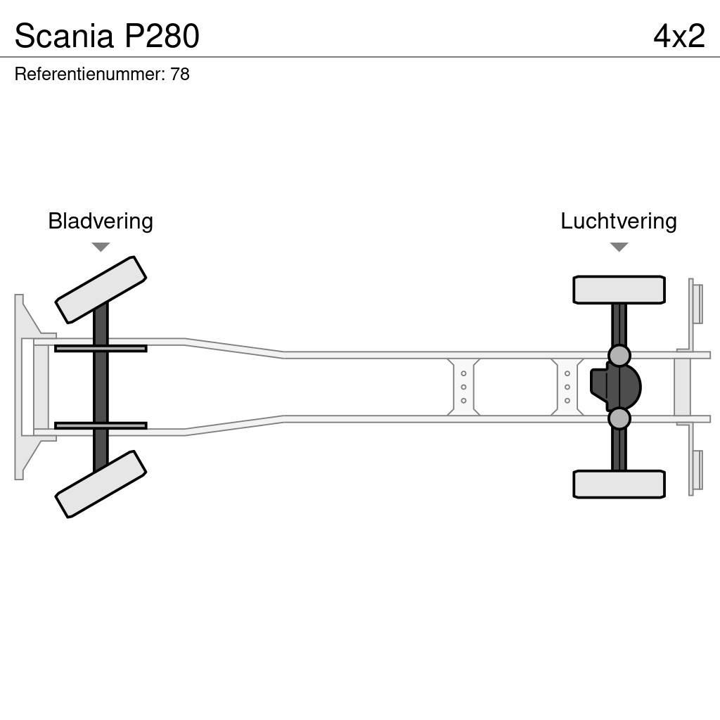 Scania P280 Pritschenwagen mit Seilwinde