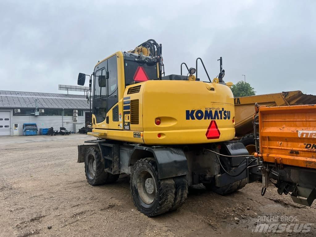 Komatsu PW 148 Mobilbagger