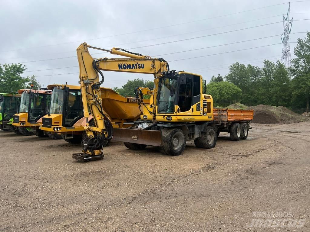 Komatsu PW 148 Mobilbagger