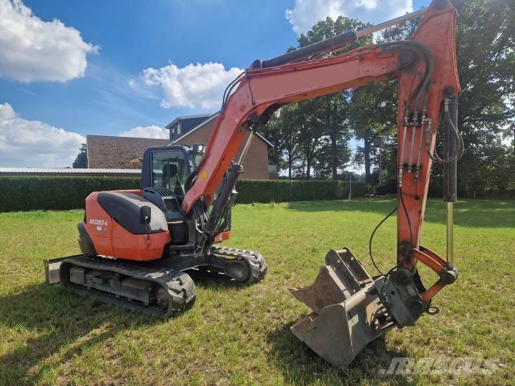 Kubota KX 080-4 Midibagger  7t - 12t