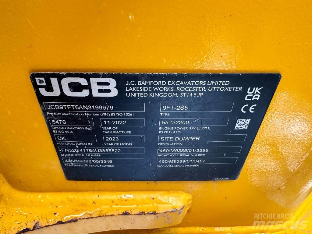JCB 9 Ton Dumper Minidumper