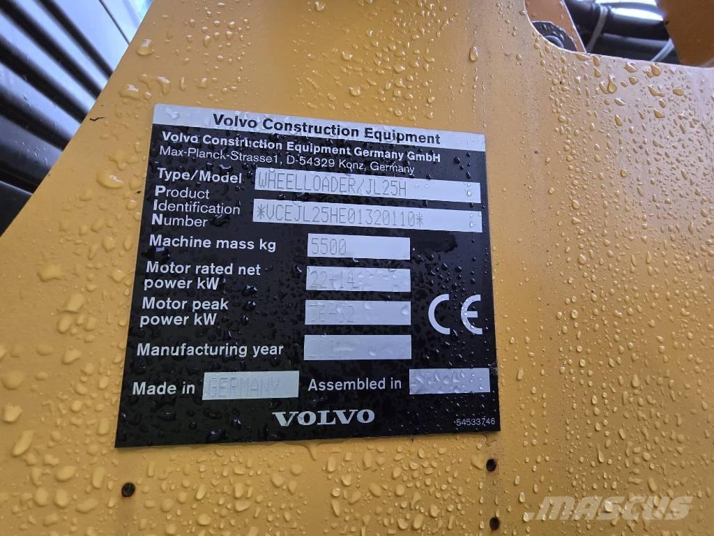 Volvo JL25H Electric Radlader