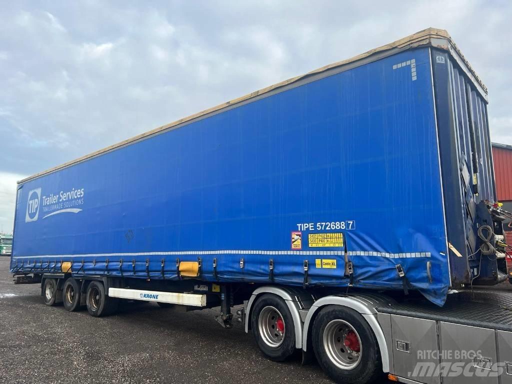 Krone SD serie 3668 Curtainsiderauflieger