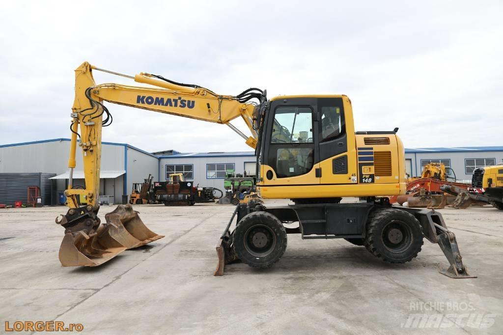 Komatsu PW 148-10 Mobilbagger