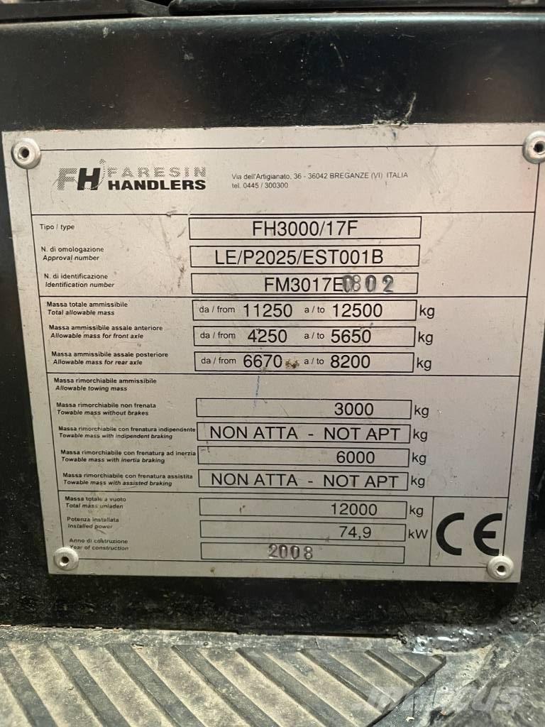 Faresin FH3000/17 Teleskoplader