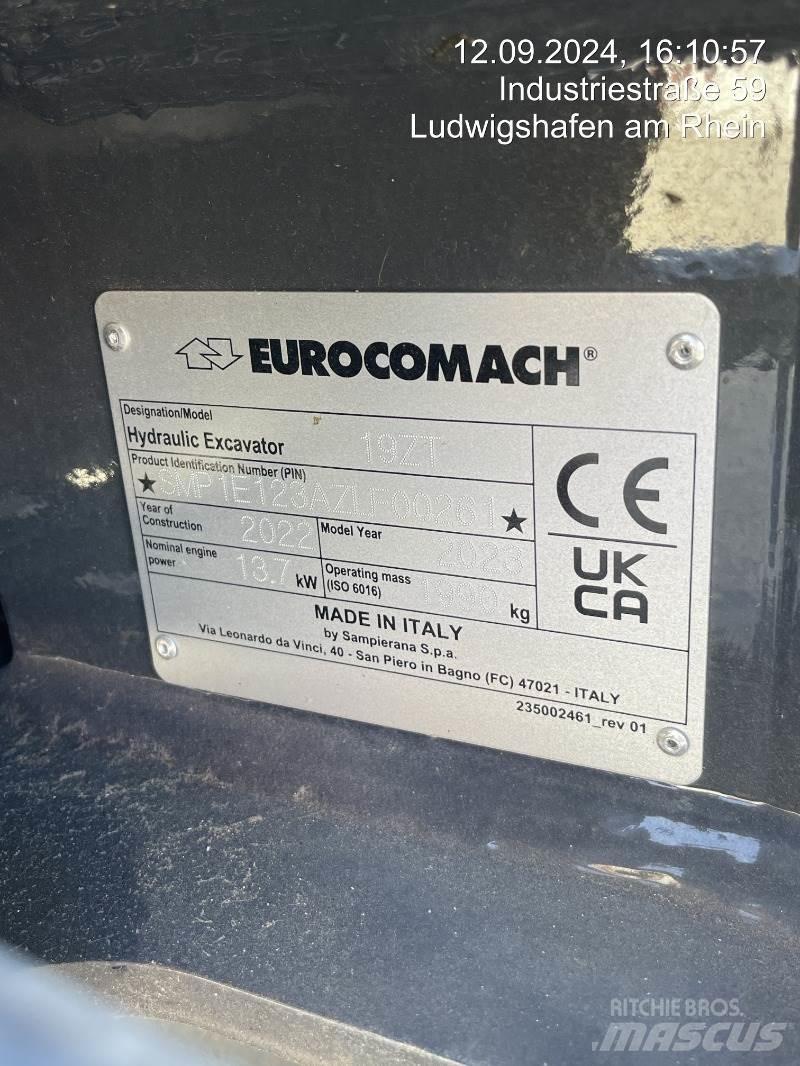 Eurocomach 19ZT Minibagger < 7t