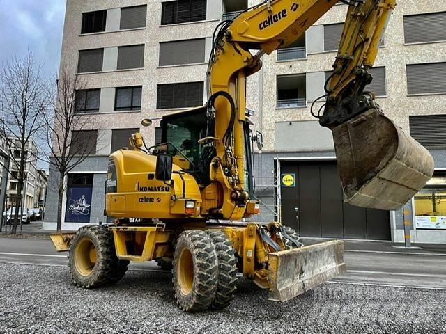 Komatsu PW 98 MR Mobilbagger