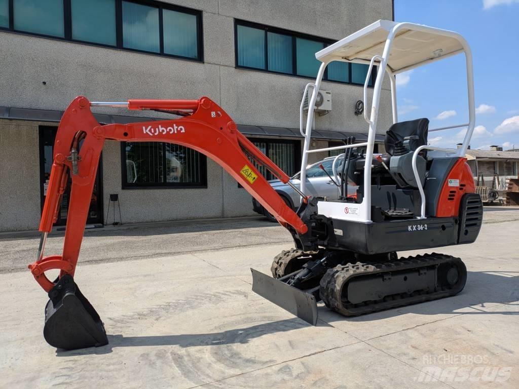 Kubota KX 36-3 Minibagger < 7t