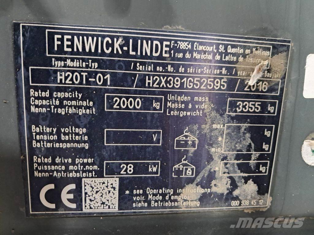 Linde H20T-01 Gasstapler