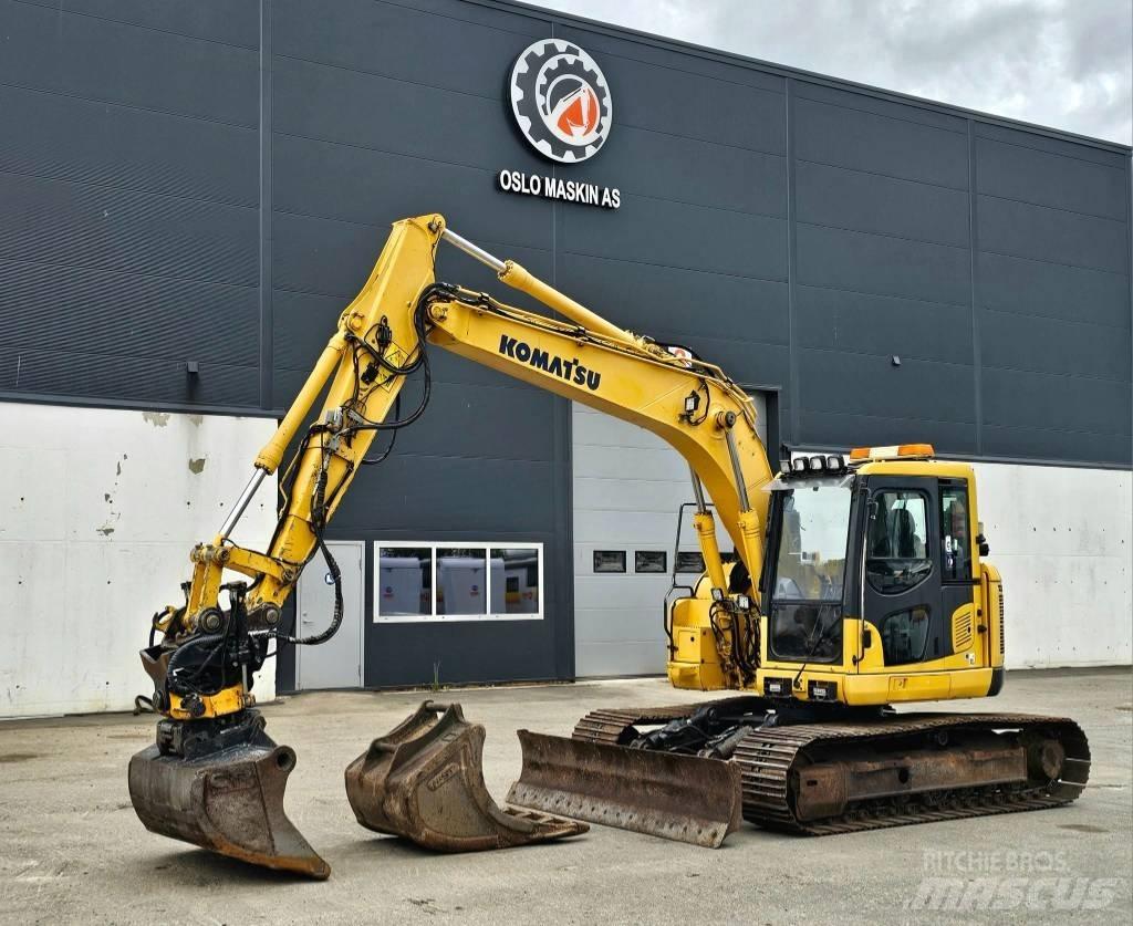 Komatsu PC 138 Midibagger  7t - 12t