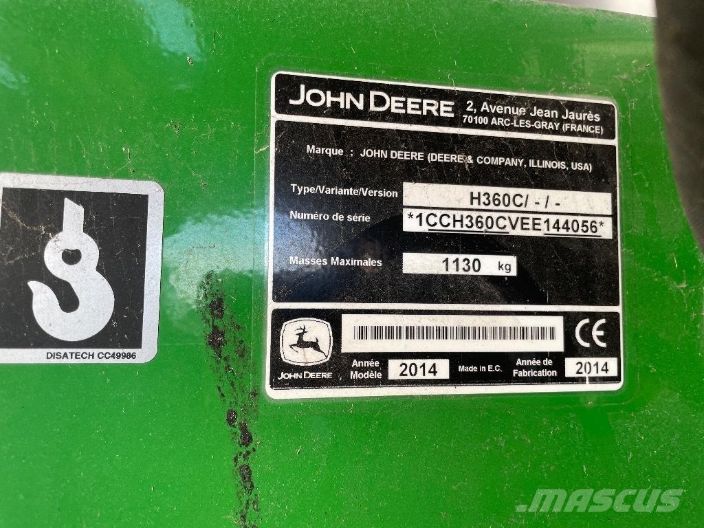 John Deere H 360 Hoflader
