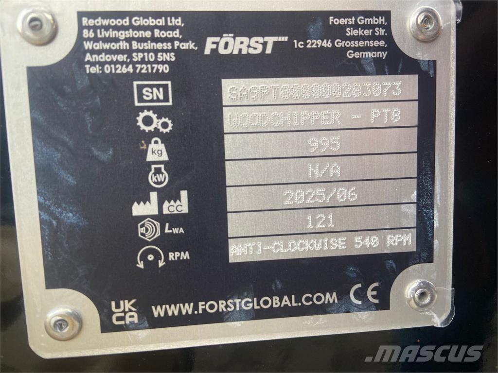  Sonstige PT8 Selbstfahrende Häcksler