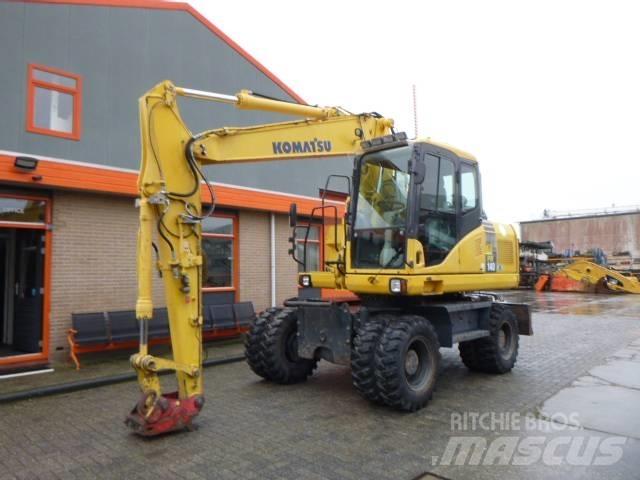 Komatsu PW 140-7 Mobilbagger