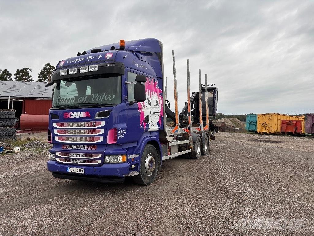 Scania 560. 6x4 Holztransporter