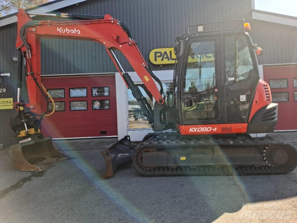 Kubota KX 080-4 Midibagger  7t - 12t