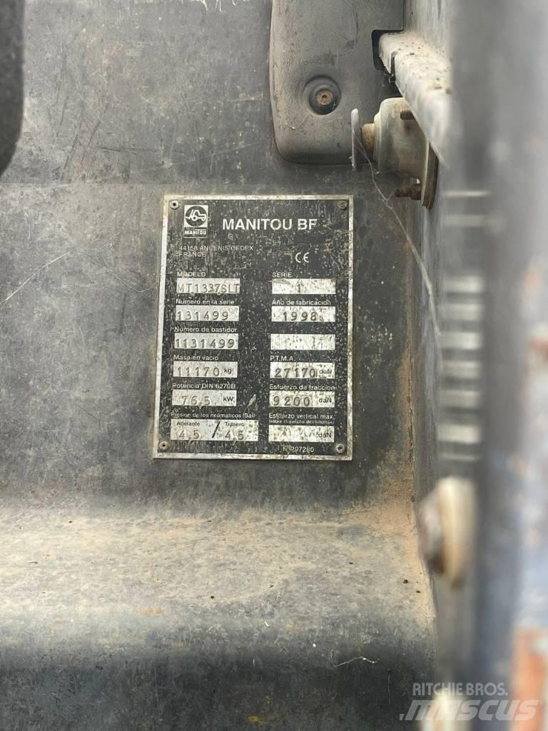 Manitou MT 1337 SL T Teleskoplader