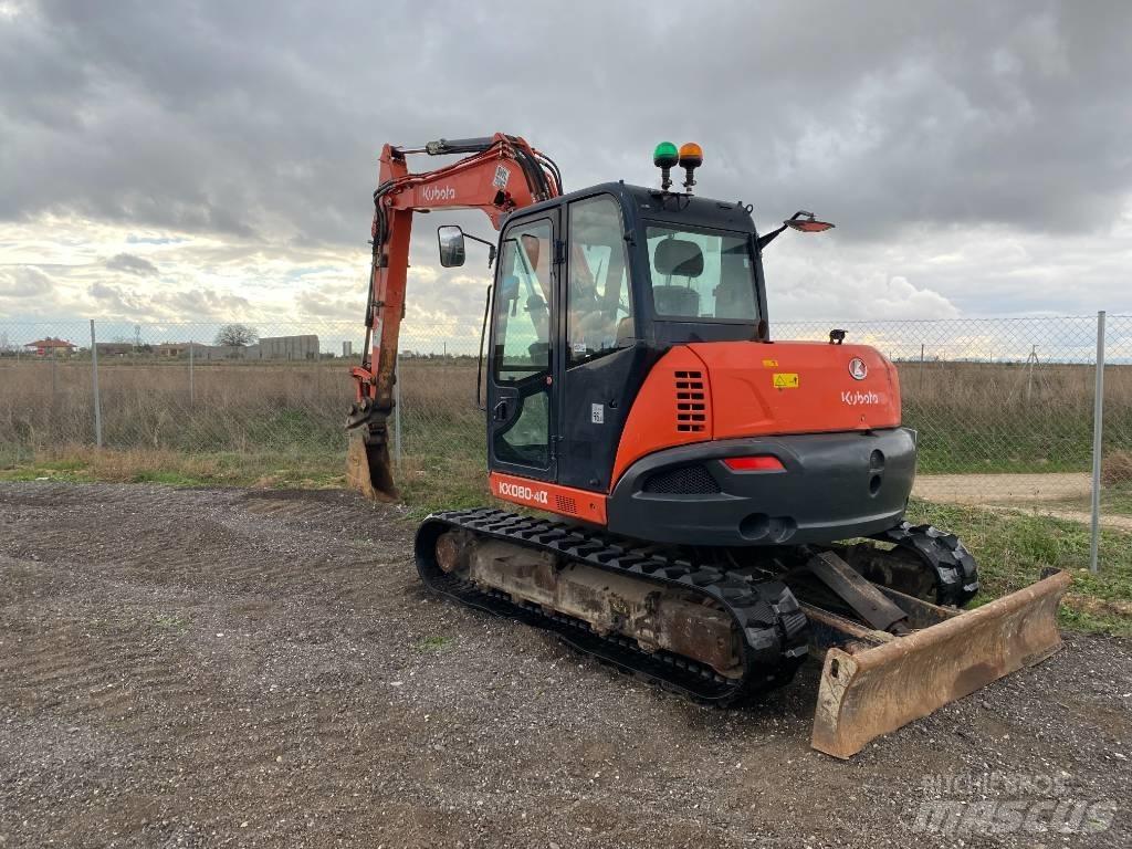Kubota KX 080-4 Midibagger  7t - 12t