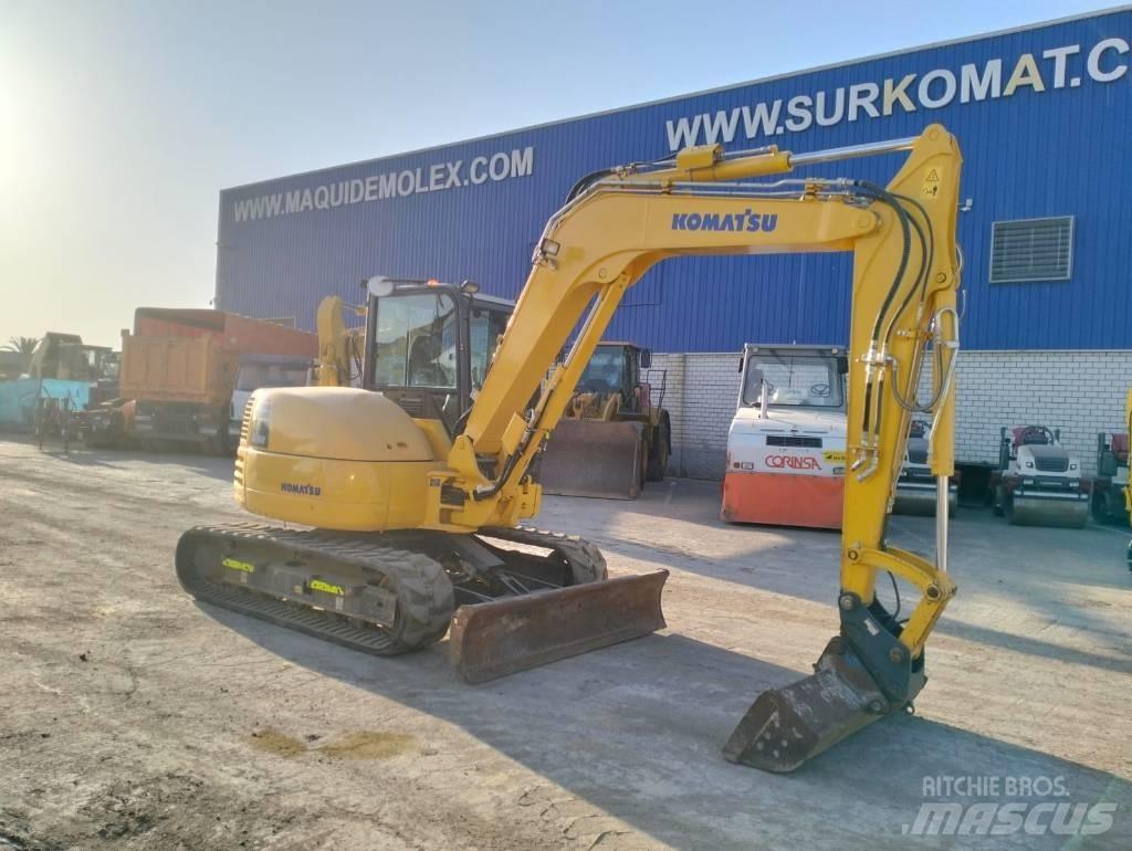 Komatsu PC 80 MR-5EO Midibagger  7t - 12t