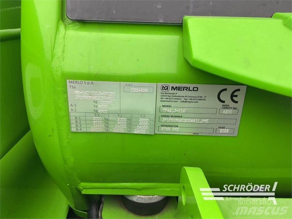 Merlo TF 42.7 - 116 Teleskoplader für Landwirtschaft