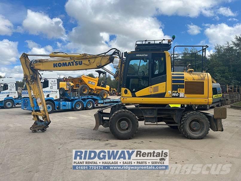 Komatsu PW 160 Mobilbagger