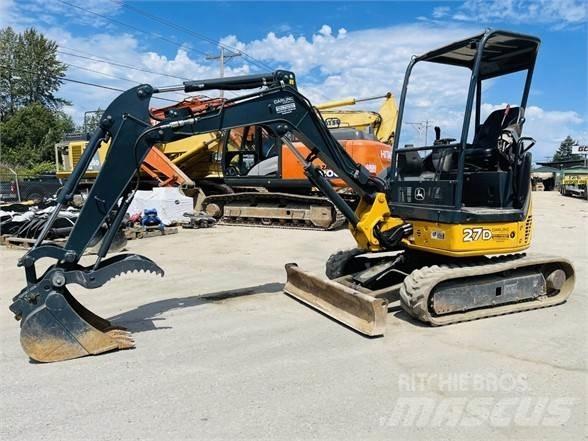 John Deere 27D Minibagger < 7t