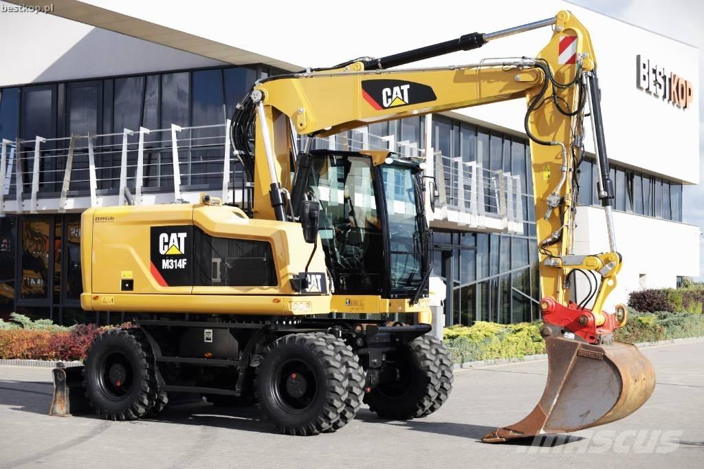 CAT M 314 F Mobilbagger