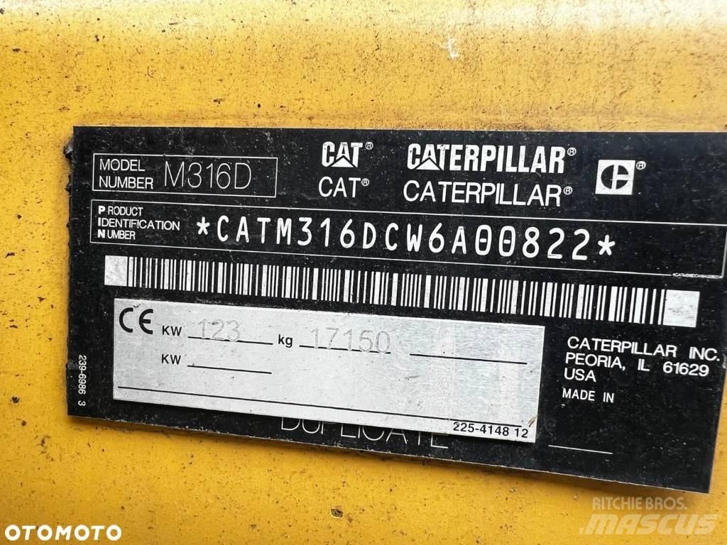 CAT M 316 D Mobilbagger