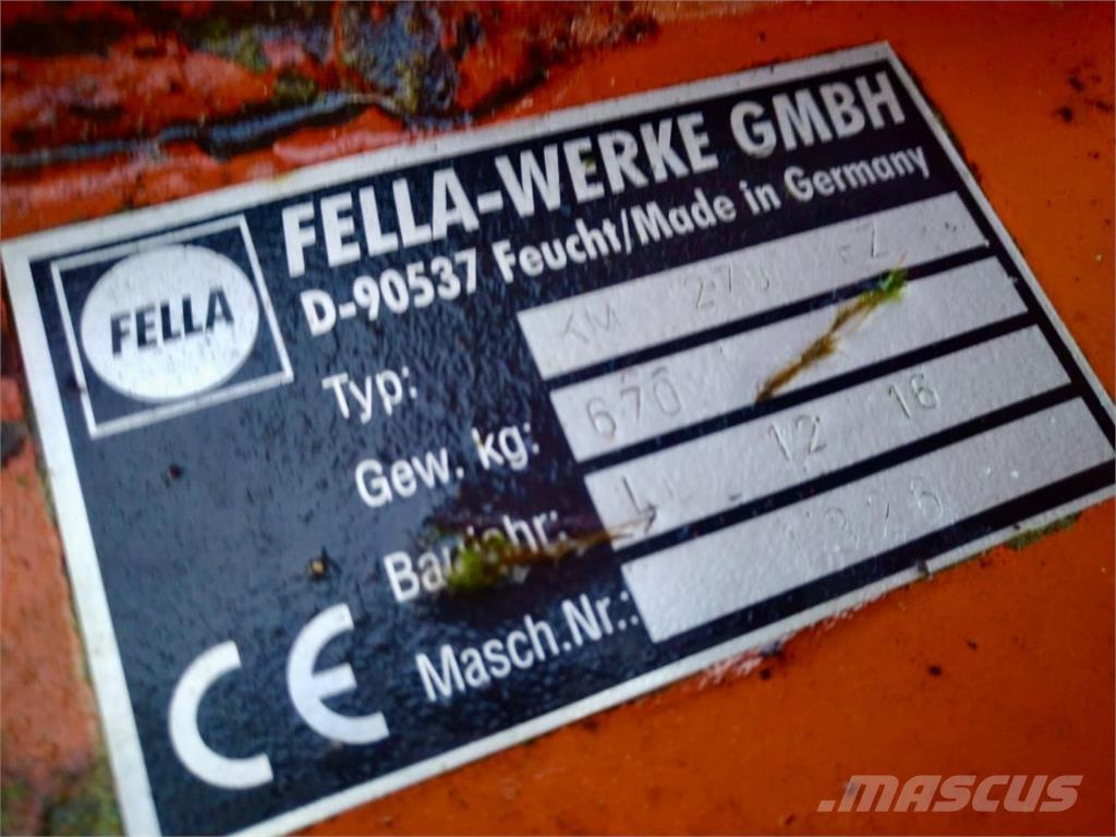 Fella KM 270 FZ Mähwerke
