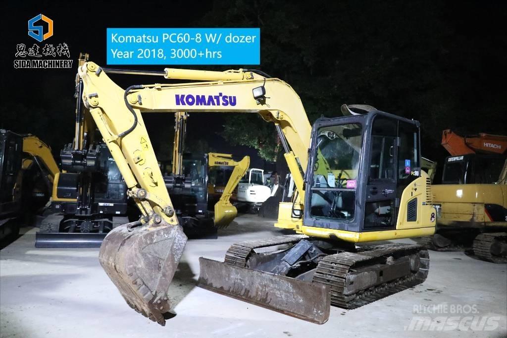 Komatsu PC 60-8 Minibagger < 7t