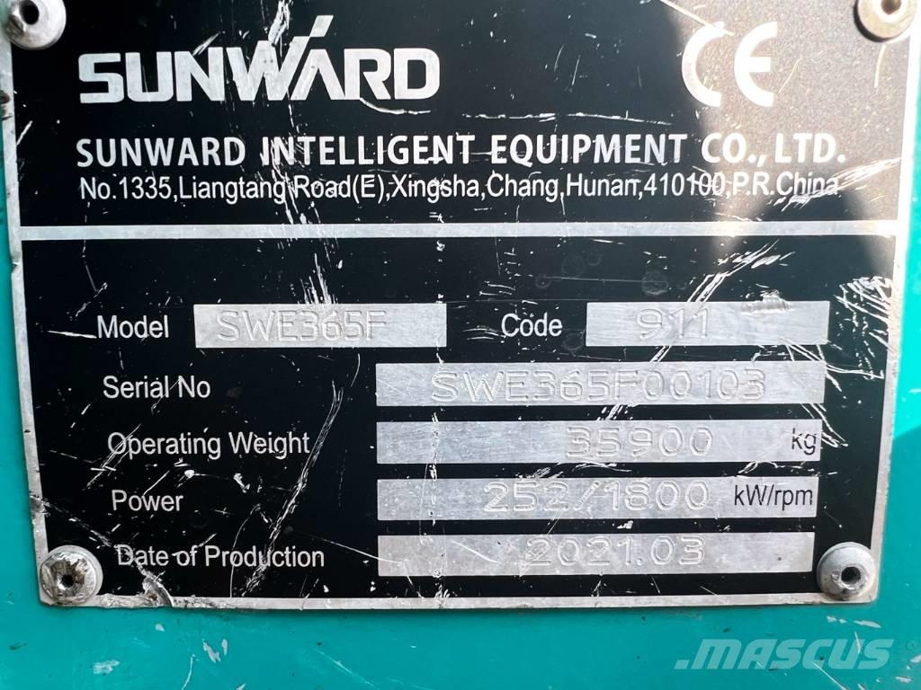 Sunward 365f Raupenbagger