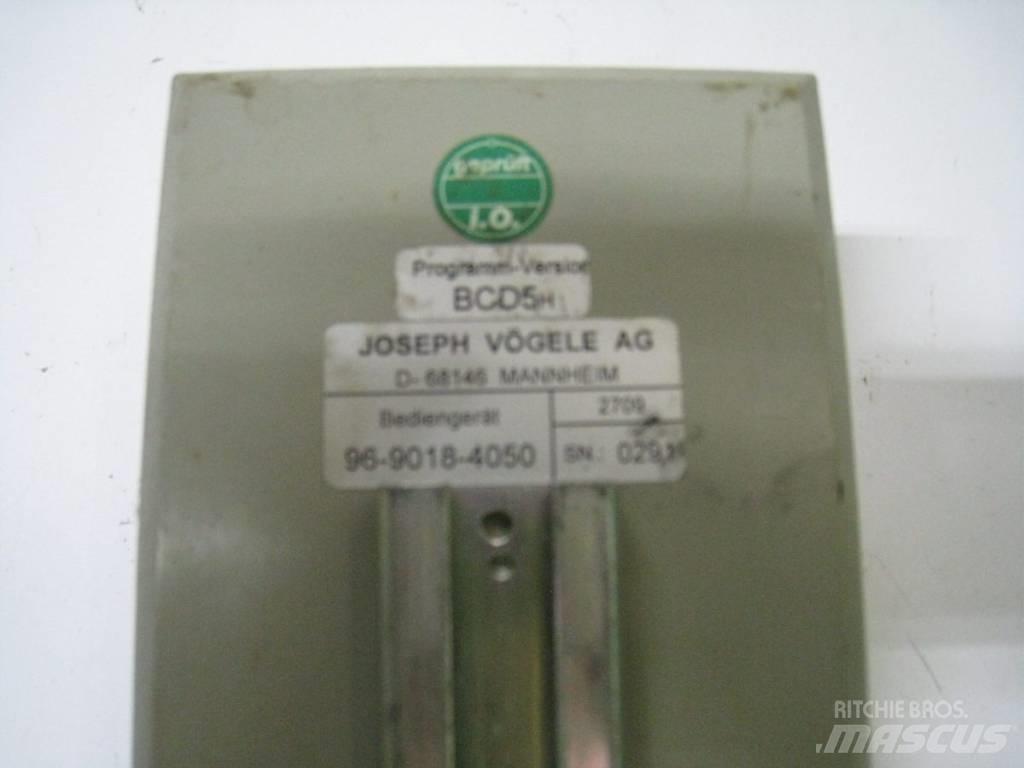 Vögele 1603 Elektronik