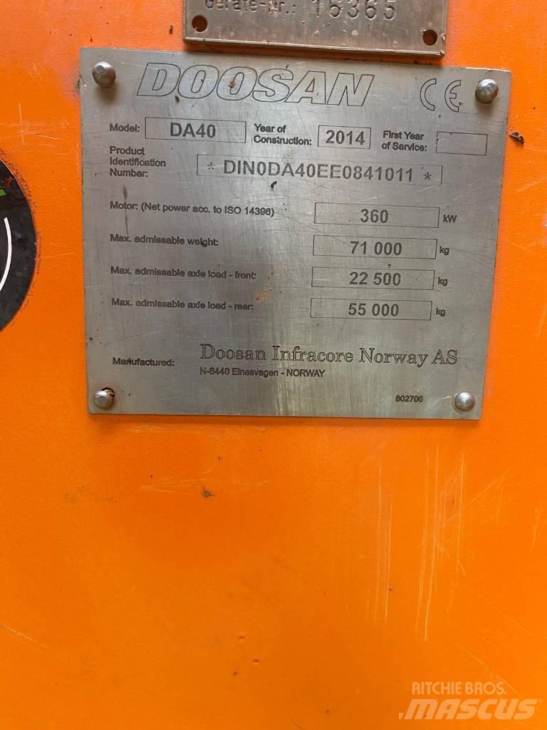 Doosan DA 40 Dumper - Knickgelenk