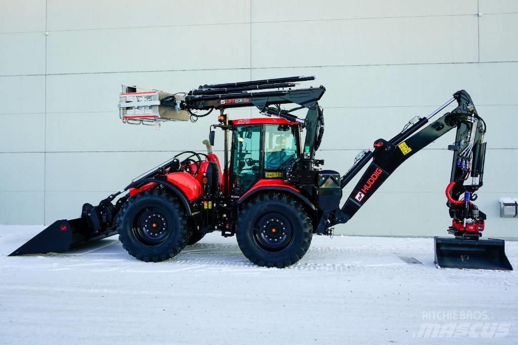 Huddig 1370 CABLE Baggerlader